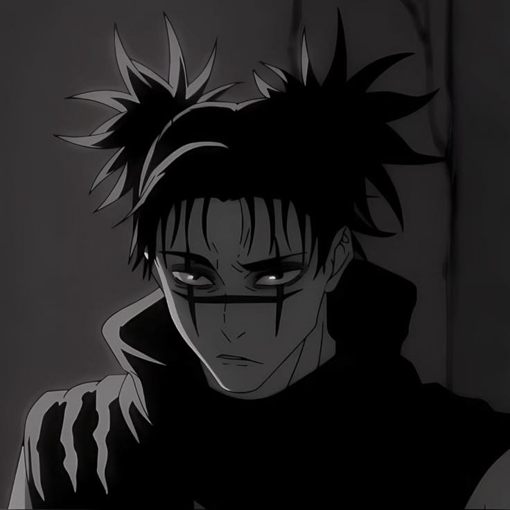 Jujutsu Kaisen Black and White PFP