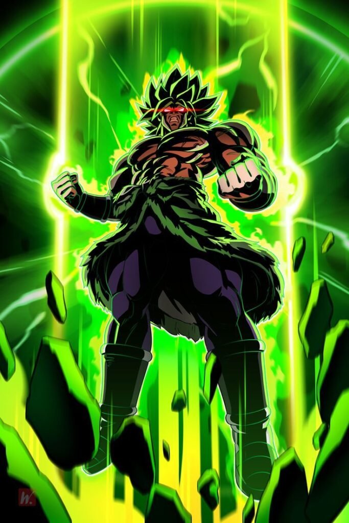 Legendary Super Saiyan (Green Aura) Broly PFP