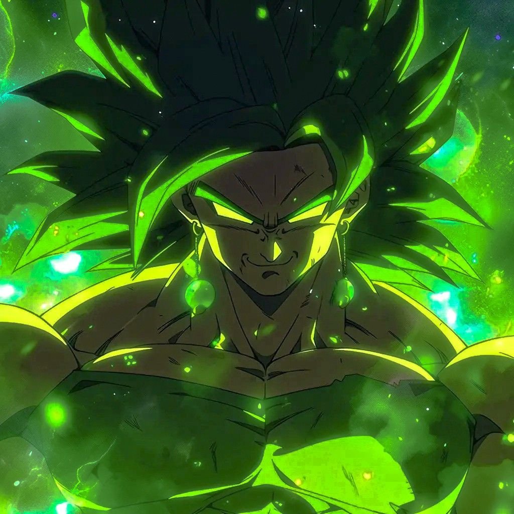 Legendary Super Saiyan (Green Aura) Broly PFP