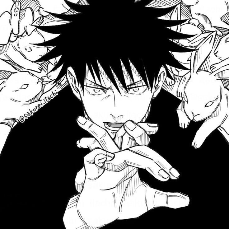 Manga Panel Megumi Fushiguro PFP