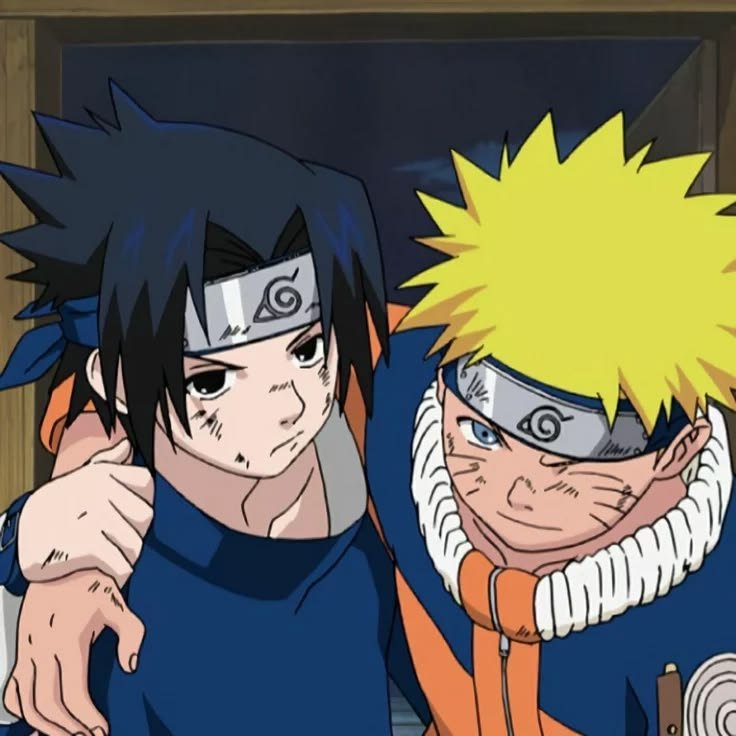Naruto and Sasuke Matching PFP