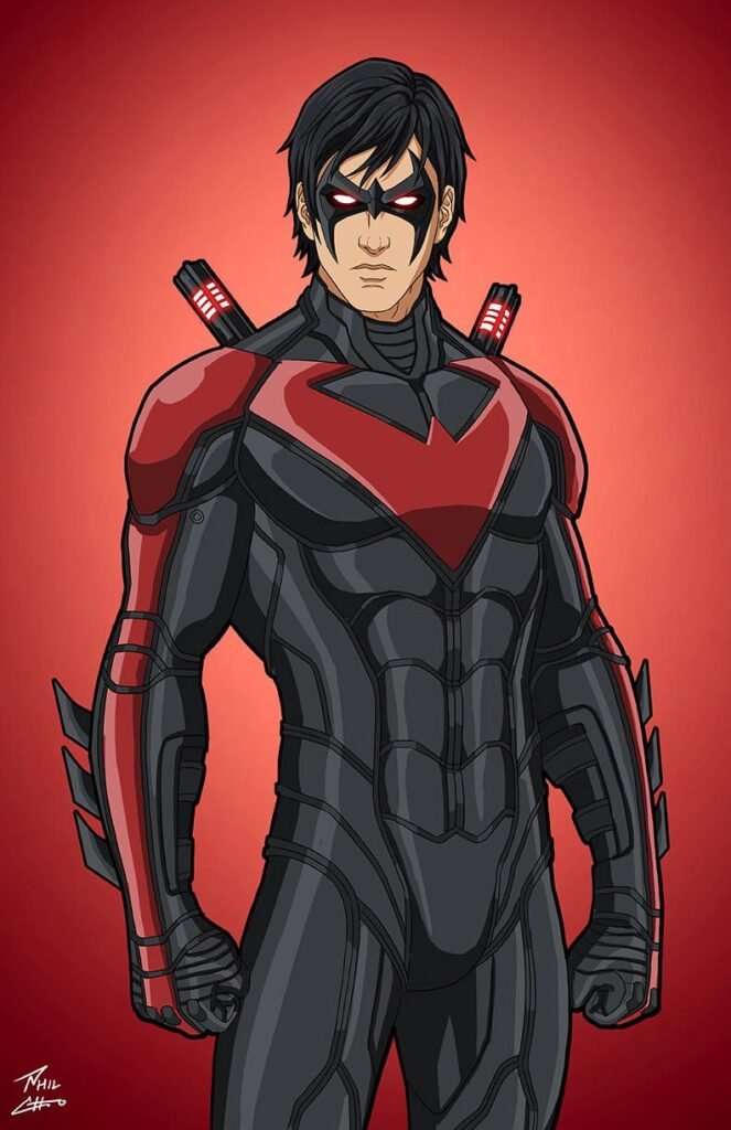 Red New 52 Nightwing PFP