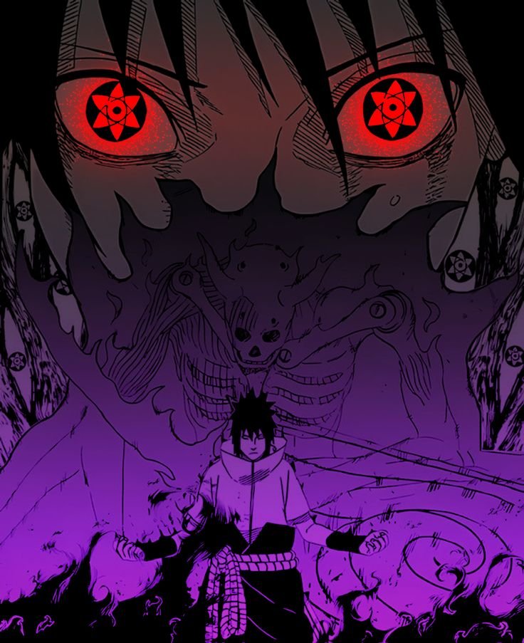 Sasuke Uchiha Mangekyō Sharingan PFP (3)