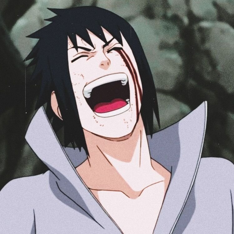 Sasuke Uchiha Smiling Meme PFP