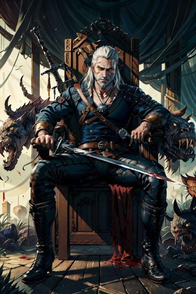 Wallpaper Witcher PFP