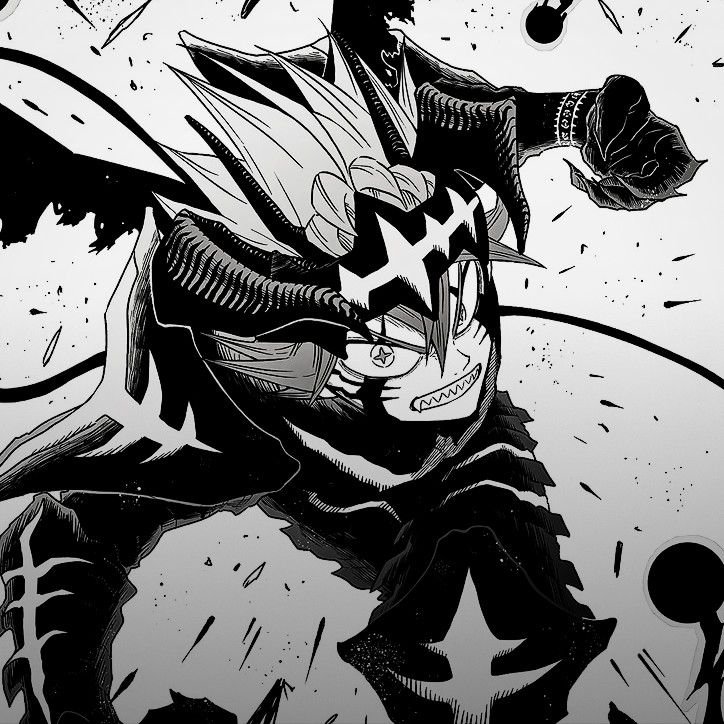 Asta PFP Black And White