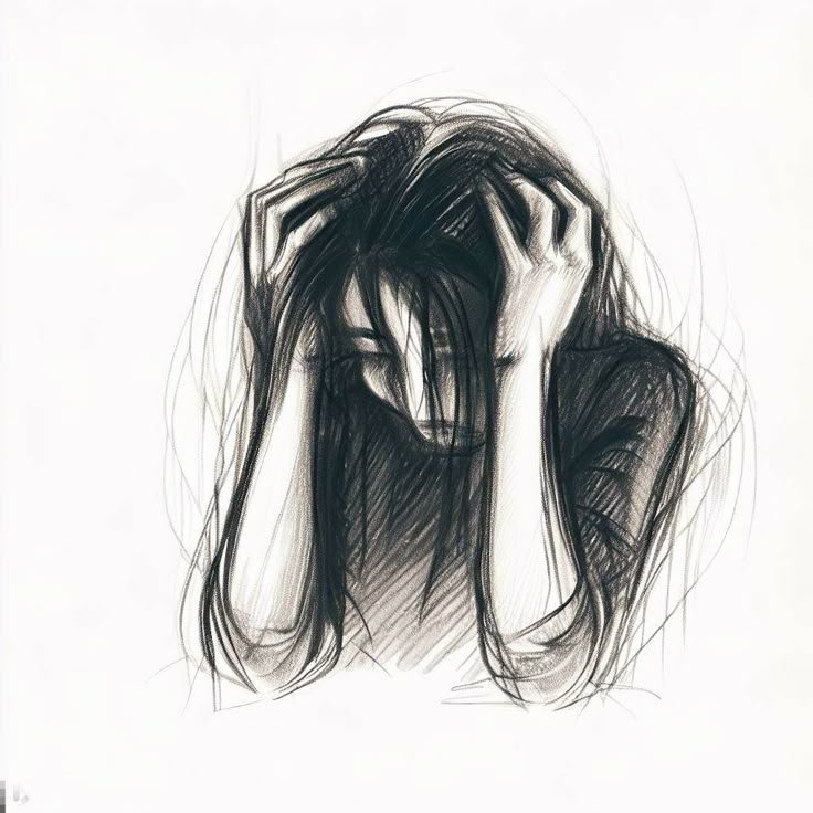 Depressed PFP Girl Aesthetic