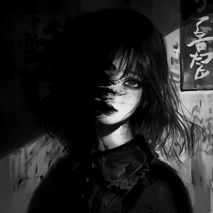 Depressed PFP Girl Aesthetic